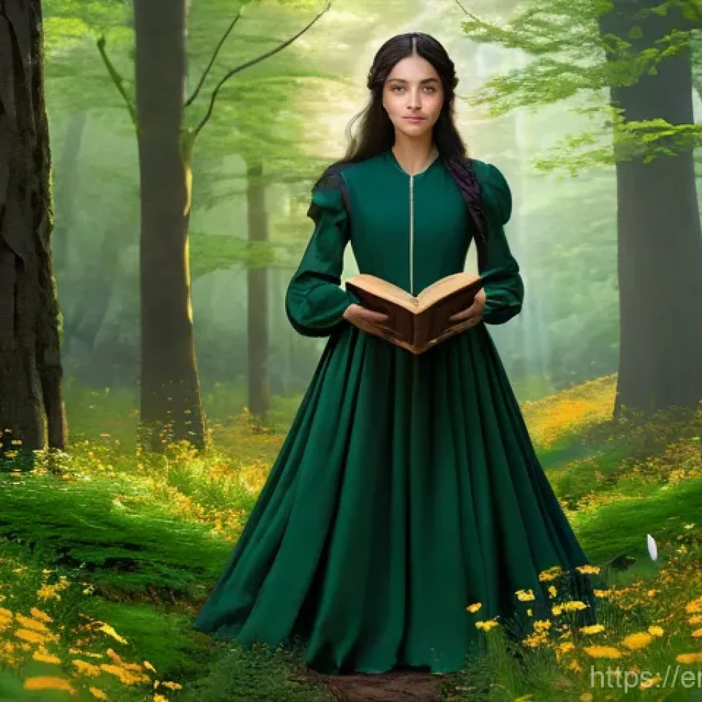 AI 예술과 디지털 조각 - **Prompt 1: "The Young Sorceress's Sanctuary"**
    A determined young female sorceress, approximate...